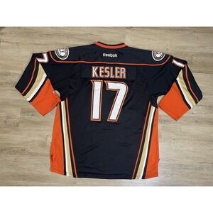 Reebok Premier Anaheim Ducks KESLER #17 Mens Sz 2XL NHL Hockey Jersey Black Sewn